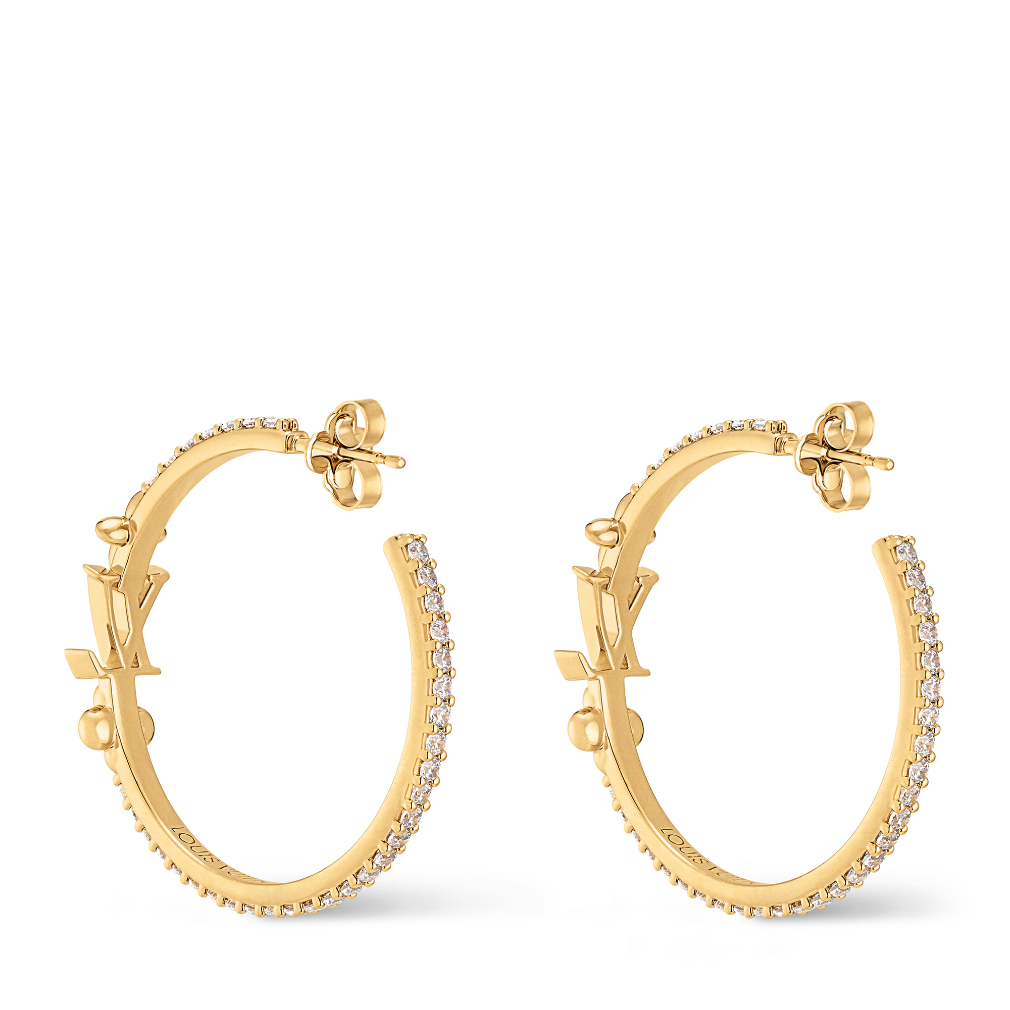 Pendientes LV Iconic S00 Mujer Bisutería Toda la bisutería | LOUIS VUITTON (Zoom de producto)