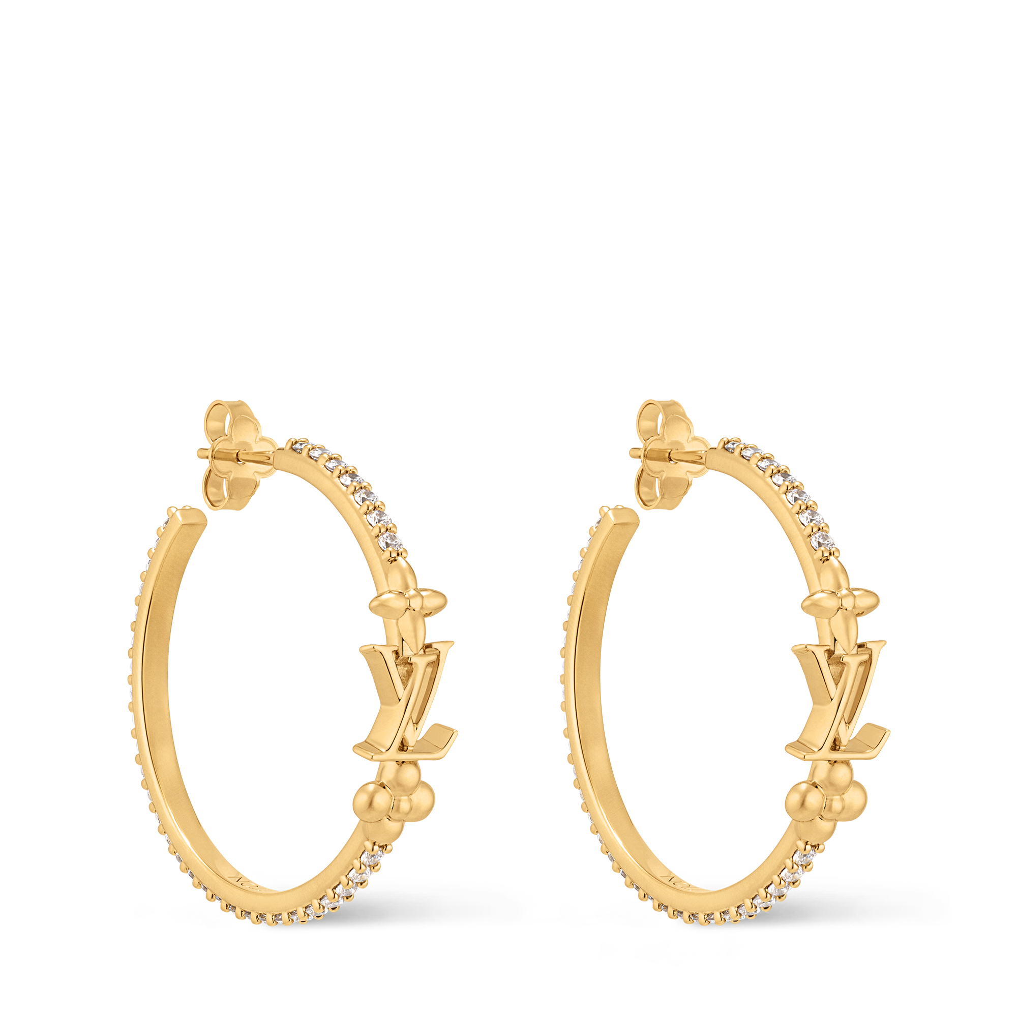 Pendientes LV Iconic S00 Mujer Bisutería Toda la bisutería | LOUIS VUITTON (Zoom de producto)