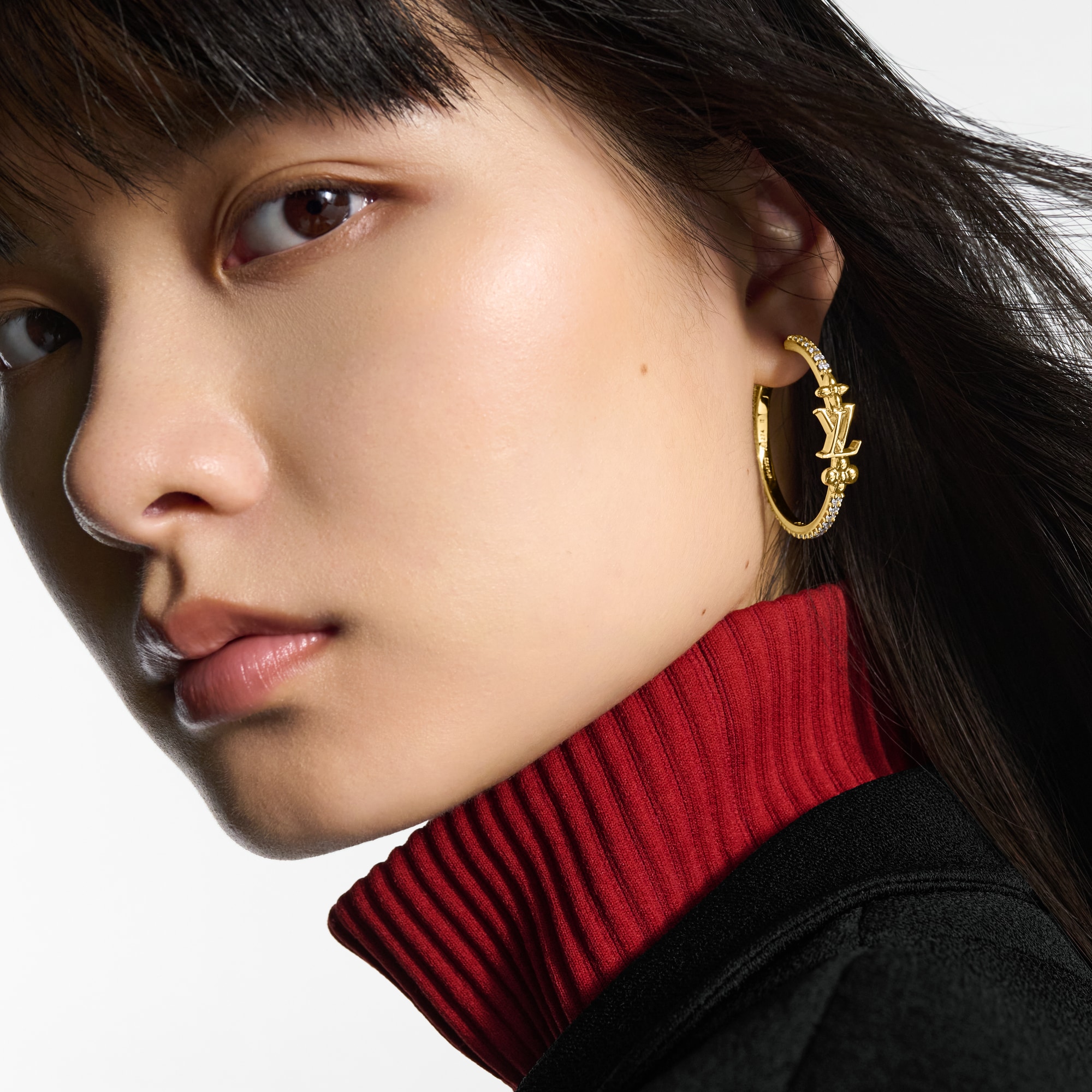 Pendientes LV Iconic S00 Mujer Bisutería Toda la bisutería | LOUIS VUITTON (Zoom de producto)