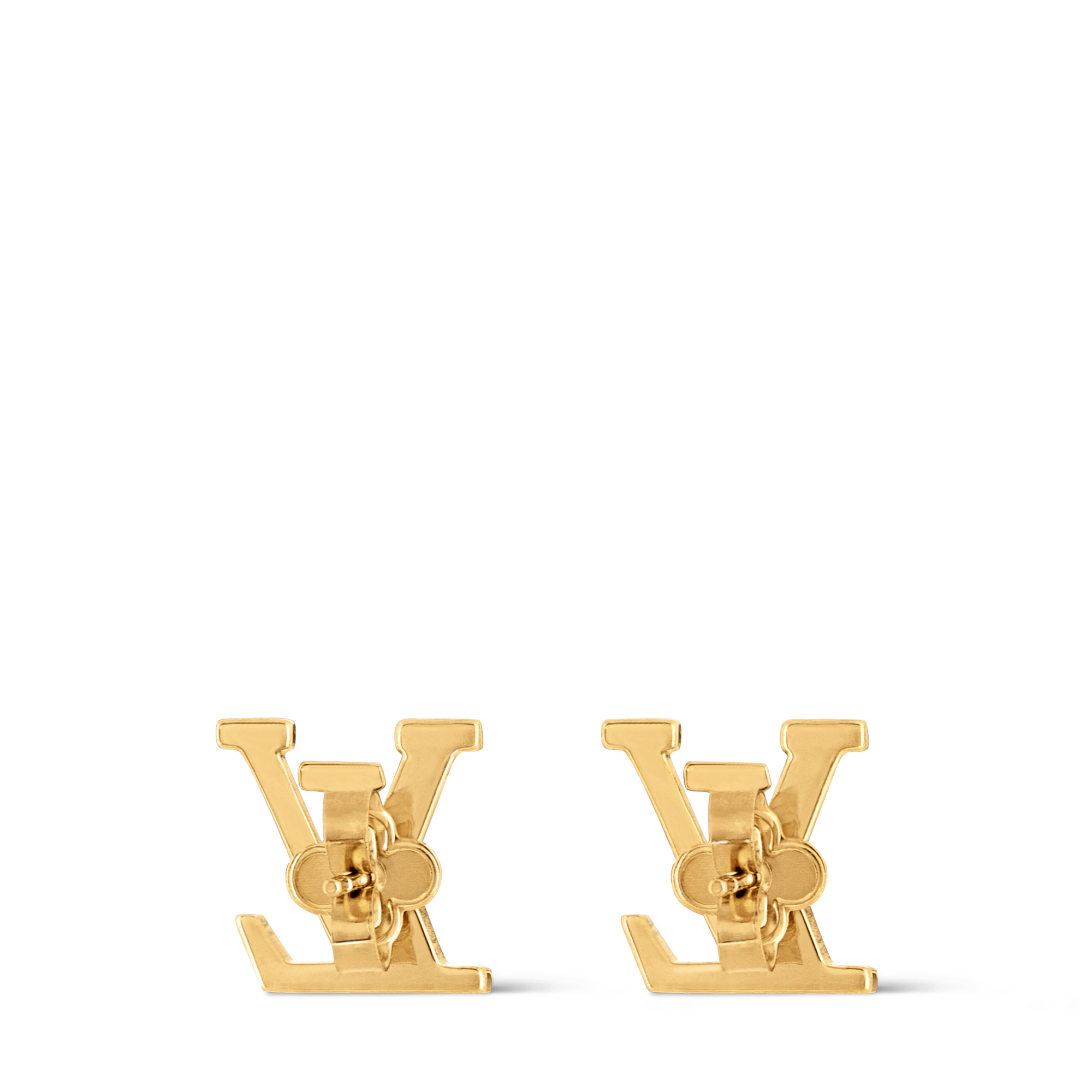 Pendientes LV Iconic Enamel S00 Mujer Bisutería Toda la bisutería | LOUIS VUITTON (Zoom de producto)