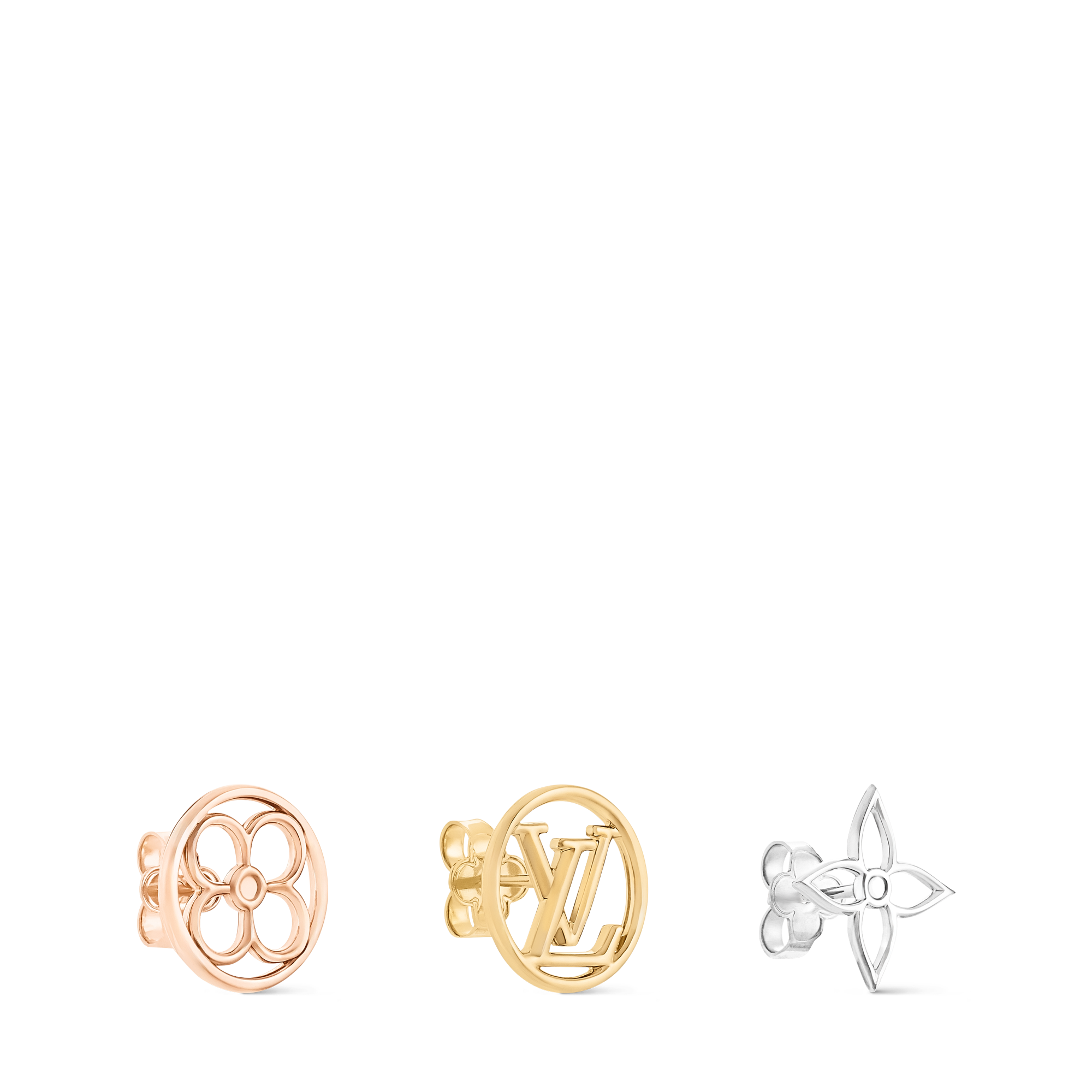 Pendientes LV Lace S00 Mujer Bisutería Toda la bisutería | LOUIS VUITTON (Zoom de producto)