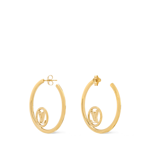 Pendientes LV Loop S00 Mujer Bisutería Pendientes | LOUIS VUITTON (Zoom de producto)