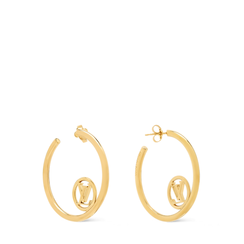 Pendientes LV Loop S00 Mujer Bisutería Pendientes | LOUIS VUITTON (Zoom de producto)