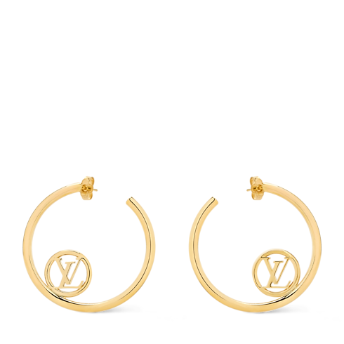 Pendientes LV Loop S00 Mujer Bisutería Pendientes | LOUIS VUITTON (Zoom de producto)