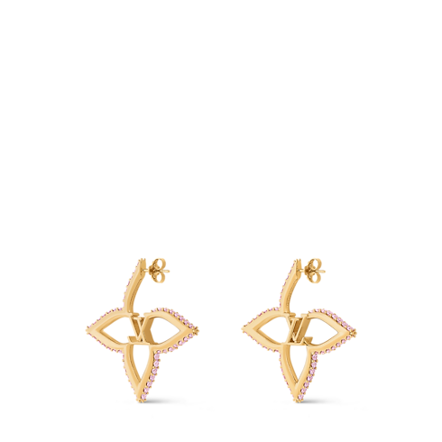 Pendientes LV Slim Flower S00 Mujer Bisutería Toda la bisutería | LOUIS VUITTON (Zoom de producto)