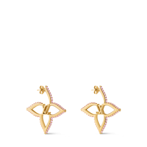 Pendientes LV Slim Flower S00 Mujer Bisutería Toda la bisutería | LOUIS VUITTON (Zoom de producto)