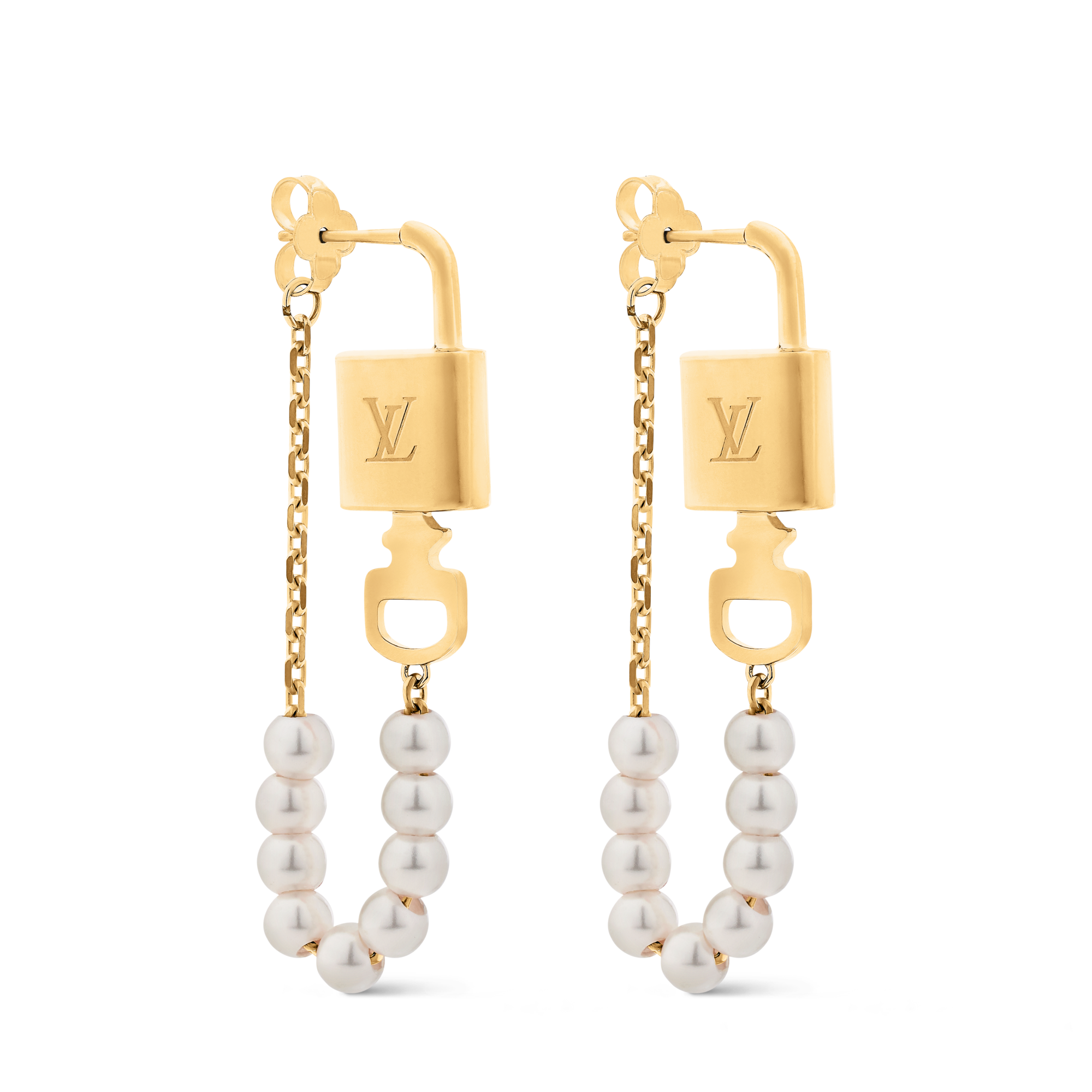 Pendientes Pearlock S00 Mujer Bisutería Pendientes | LOUIS VUITTON (Zoom de producto)