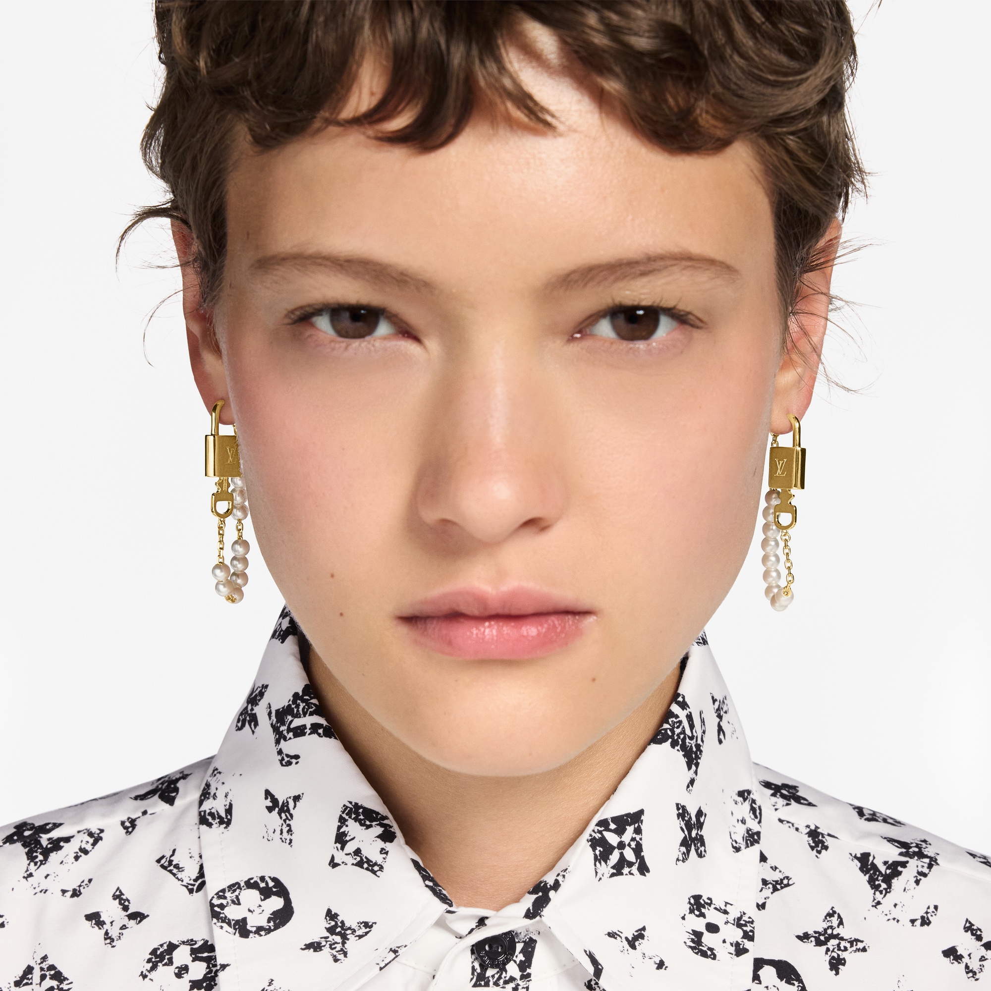 Pendientes Pearlock S00 Mujer Bisutería Pendientes | LOUIS VUITTON (Zoom de producto)