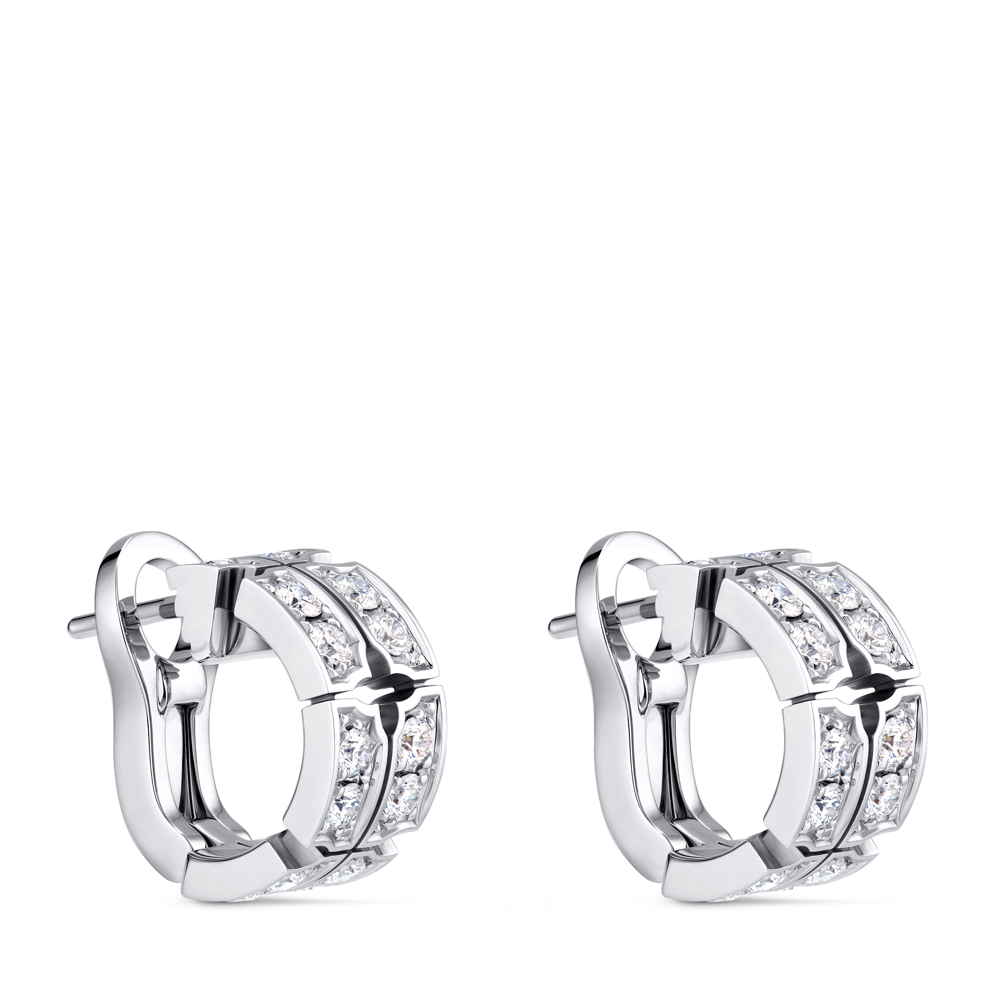 Pendientes Tumbler de oro blanco y diamantes  Joyería Categorías Pendientes | LOUIS VUITTON (Zoom de producto)
