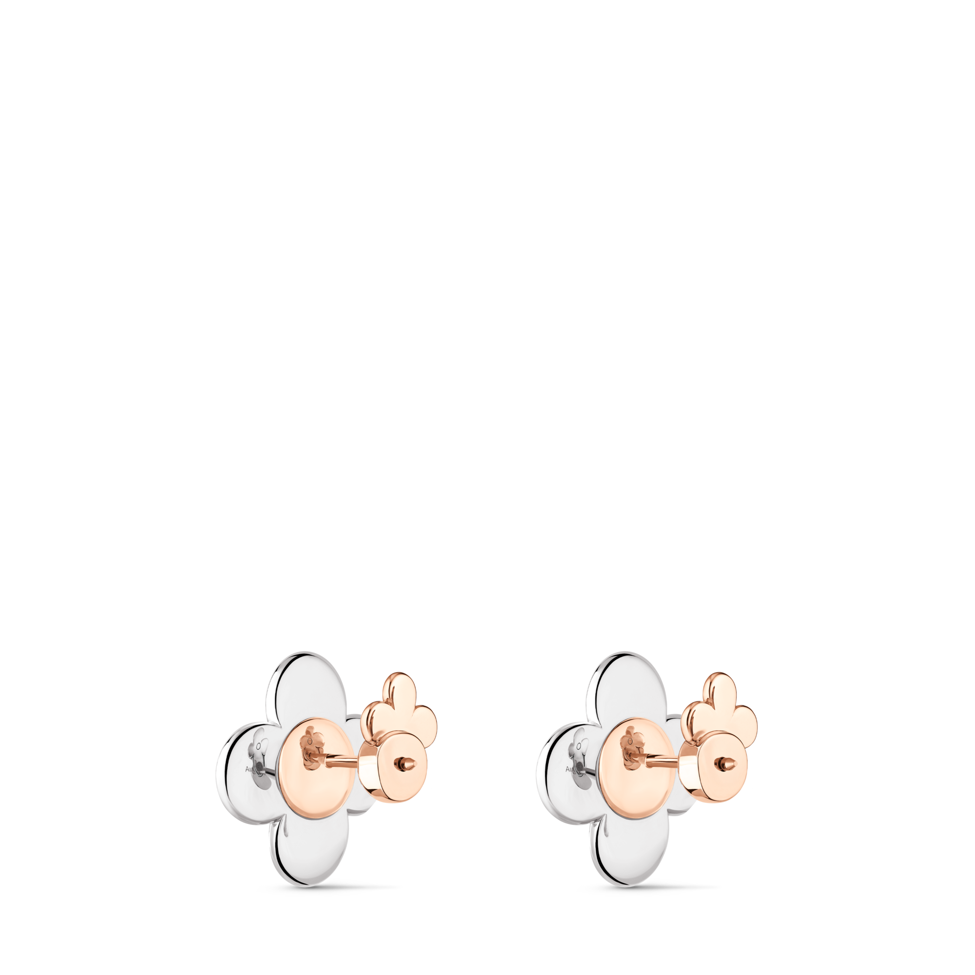 Pendientes Vivienne de tres oros y diamantes  Joyería Categorías Pendientes | LOUIS VUITTON (Zoom de producto)