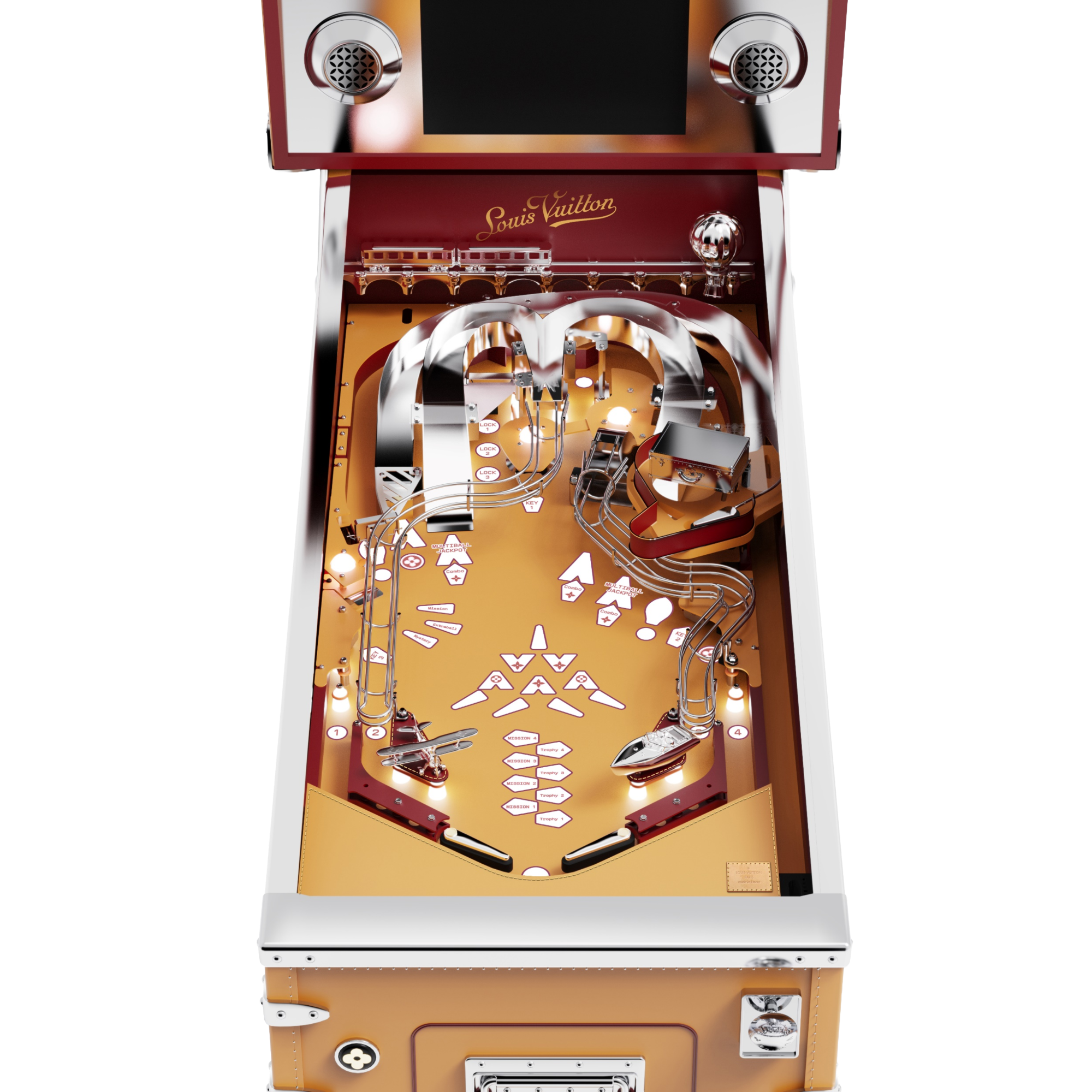 Pinball Lona Monogram Baúles, Viaje y Hogar Deportes y juegos } | LOUIS VUITTON (Zoom de producto)