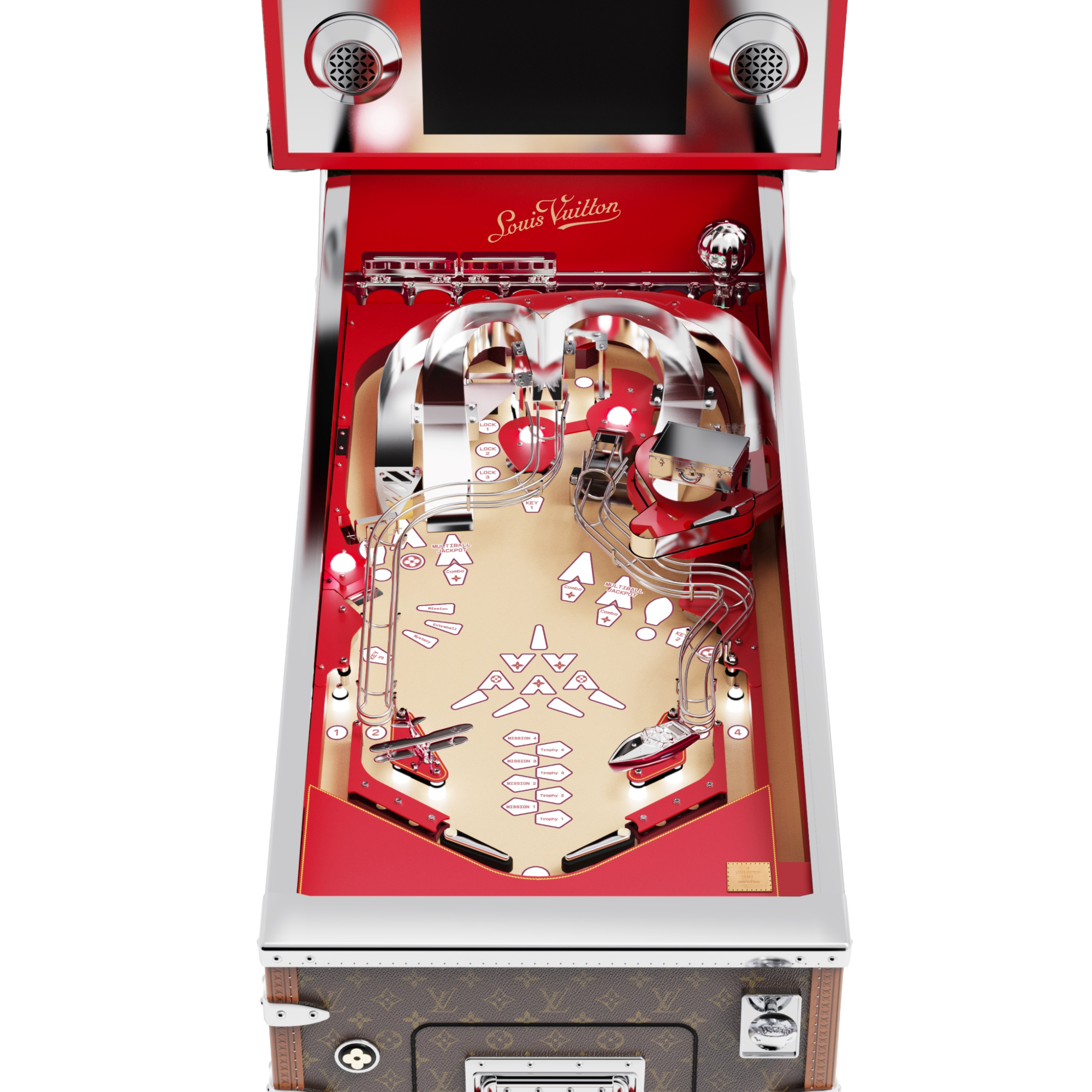 Pinball Lona Monogram Baúles, Viaje y Hogar Deportes y juegos } | LOUIS VUITTON (Zoom de producto)