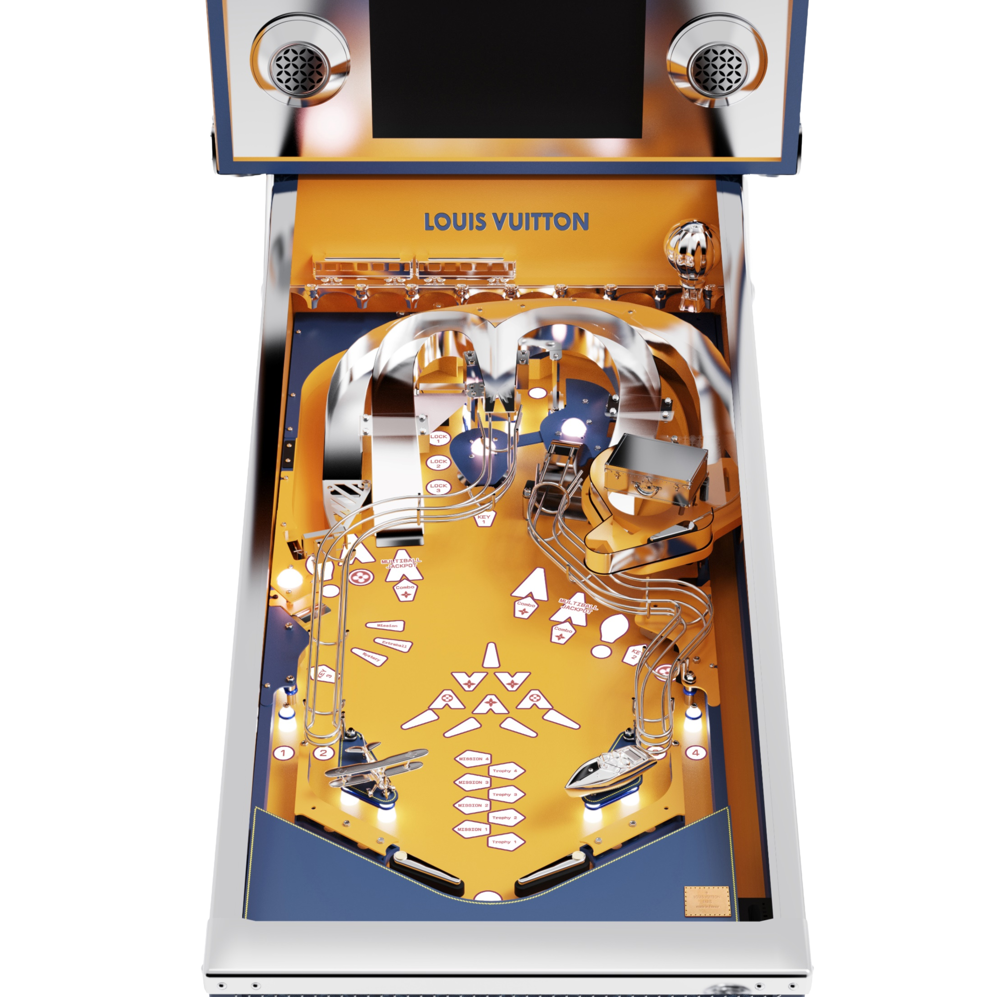 Pinball Lona Monogram Baúles, Viaje y Hogar Deportes y juegos } | LOUIS VUITTON (Zoom de producto)