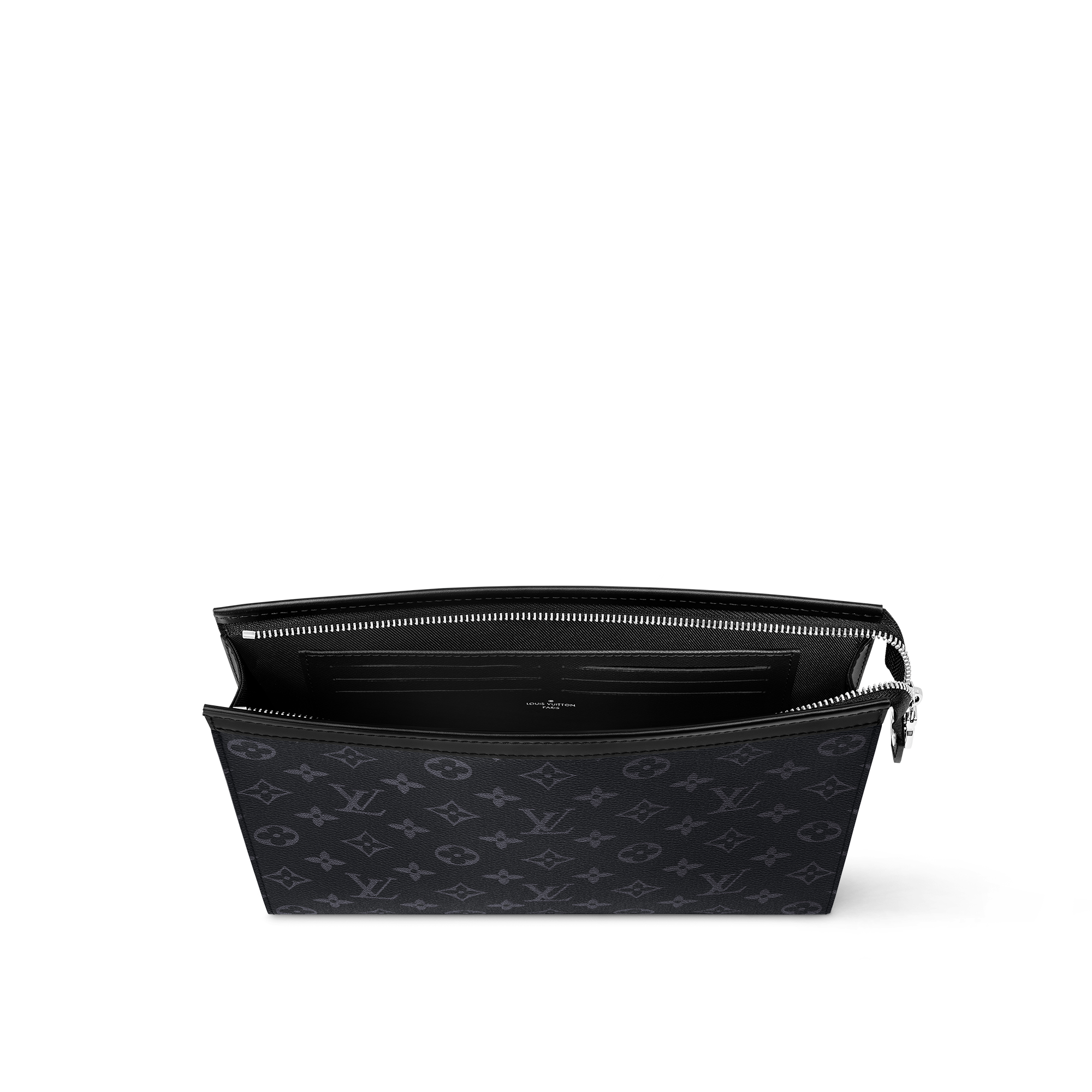 Pochette Voyage MM Monogram Eclipse Hombre Carteras y pequeña marroquinería Todas las carteras y pequeña marroquinería | LOUIS VUITTON (Zoom de producto)