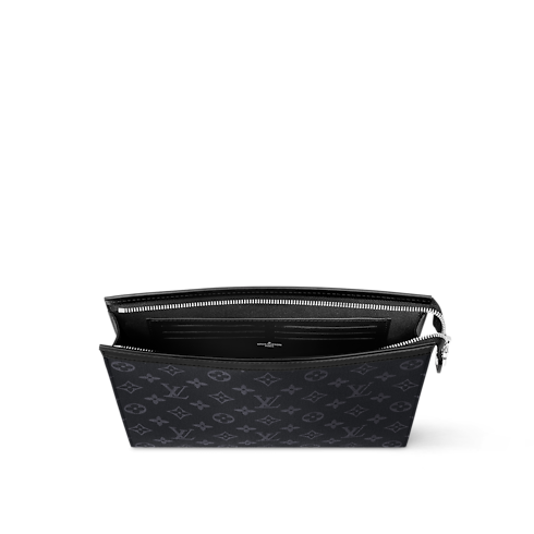 Pochette Voyage MM Monogram Eclipse Hombre Carteras y pequeña marroquinería Todas las carteras y pequeña marroquinería | LOUIS VUITTON (Zoom de producto)