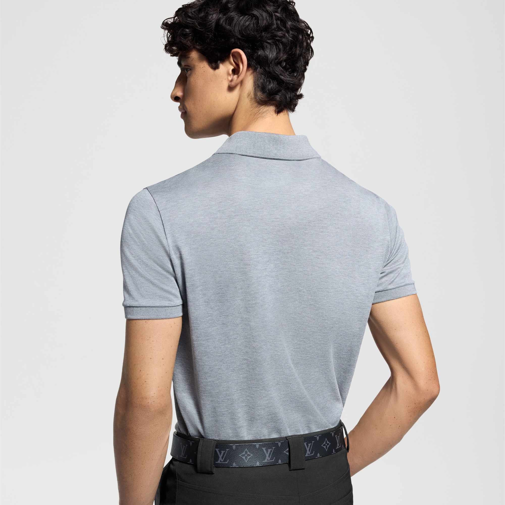 Polo clásico de piqué  Hombre Prêt-à-Porter Camisetas y polos | LOUIS VUITTON (Zoom de producto)