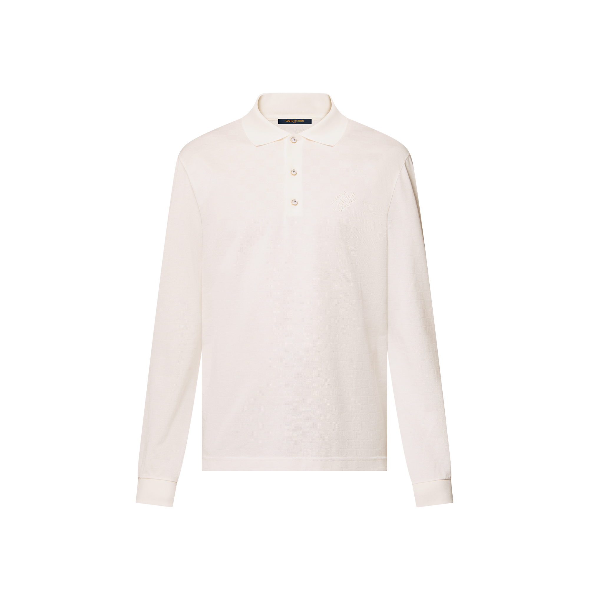 Polo Damier de manga larga  Hombre Prêt-à-Porter Todo Prêt-à-Porter | LOUIS VUITTON (Zoom de producto)