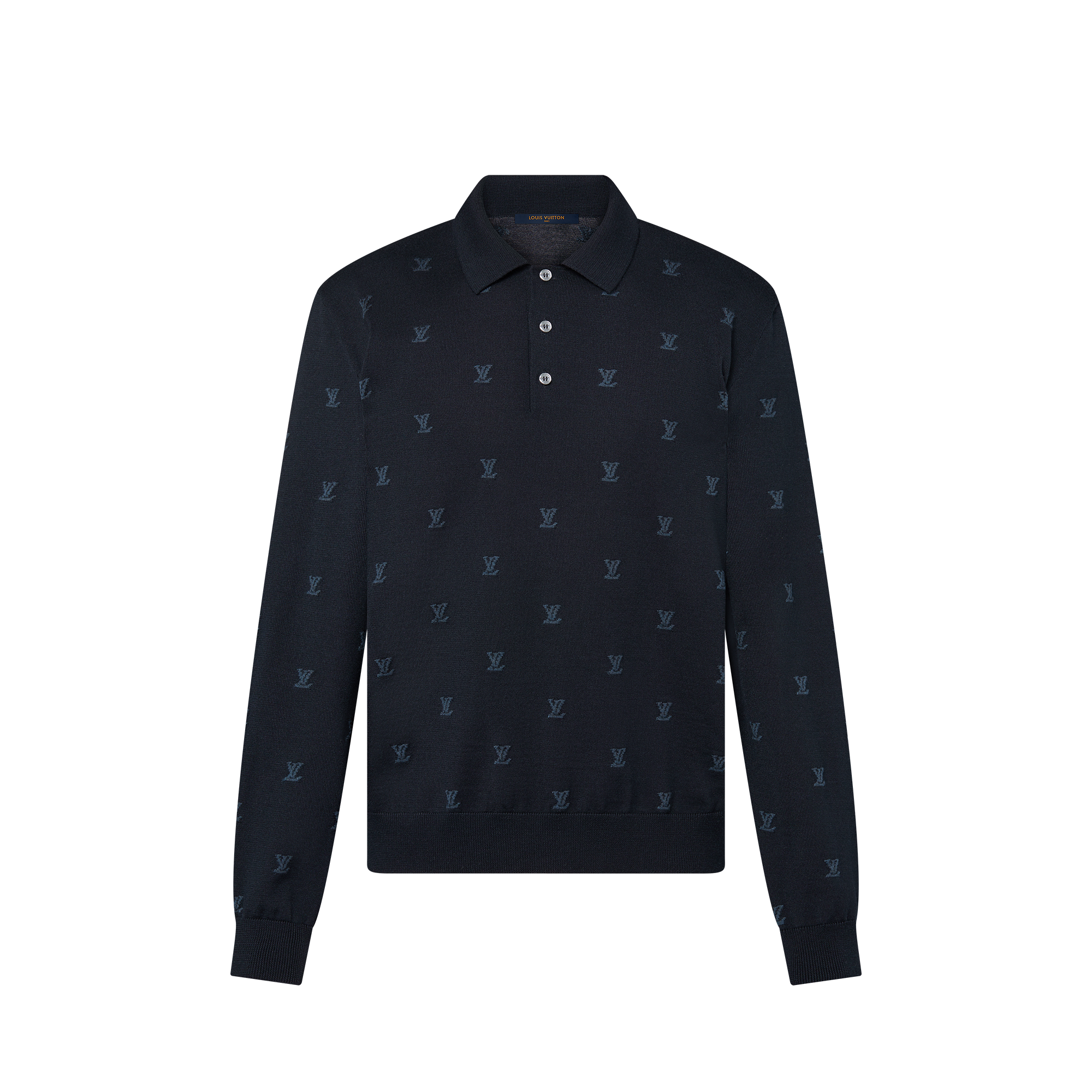 Polo de manga larga LV Blason  Hombre Prêt-à-Porter Todo Prêt-à-Porter | LOUIS VUITTON (Zoom de producto)