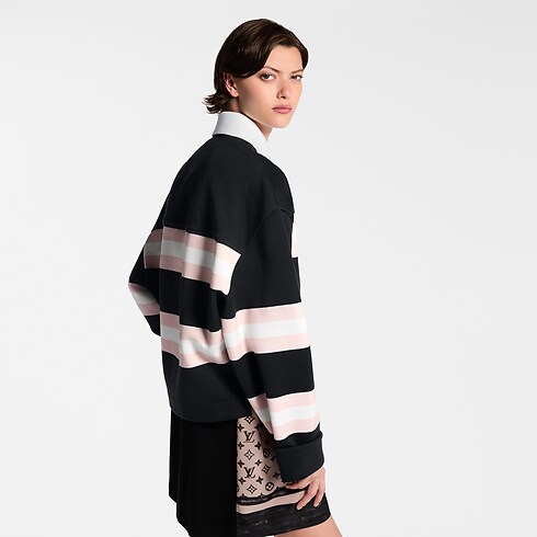 Polo de rayas gruesas Mujer Prêt-à-Porter Tops | LOUIS VUITTON (Zoom de producto)