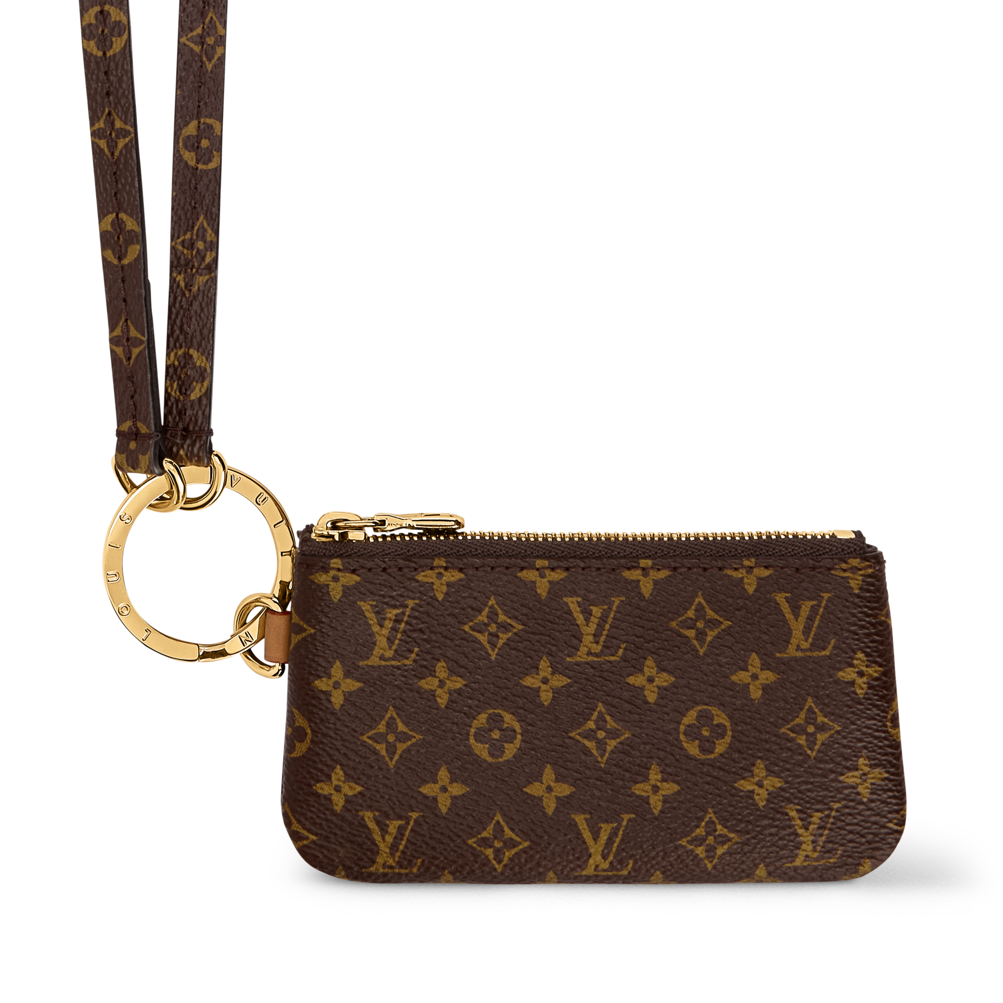 Portateléfono móvil Lona Monogram Mujer Carteras y pequeña marroquinería Todas las carteras y pequeña marroquinería | LOUIS VUITTON (Zoom de producto)