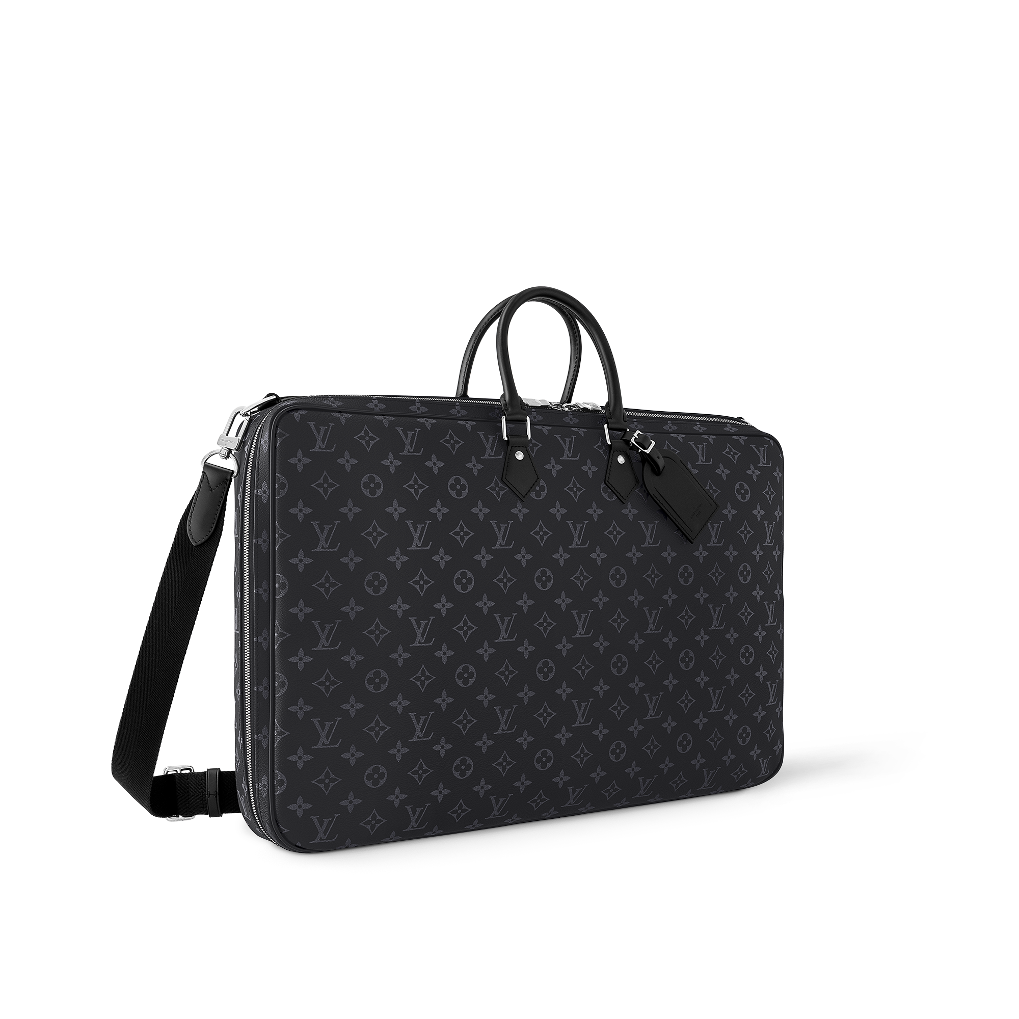 Portatrajes con dos perchas Monogram Eclipse Hombre Viaje Todo el equipaje y accesorios | LOUIS VUITTON (Zoom de producto)