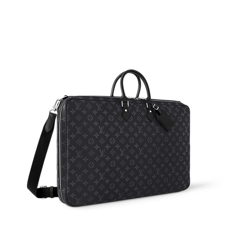 Portatrajes con dos perchas Monogram Eclipse Hombre Viaje Todo el equipaje y accesorios | LOUIS VUITTON (Zoom de producto)