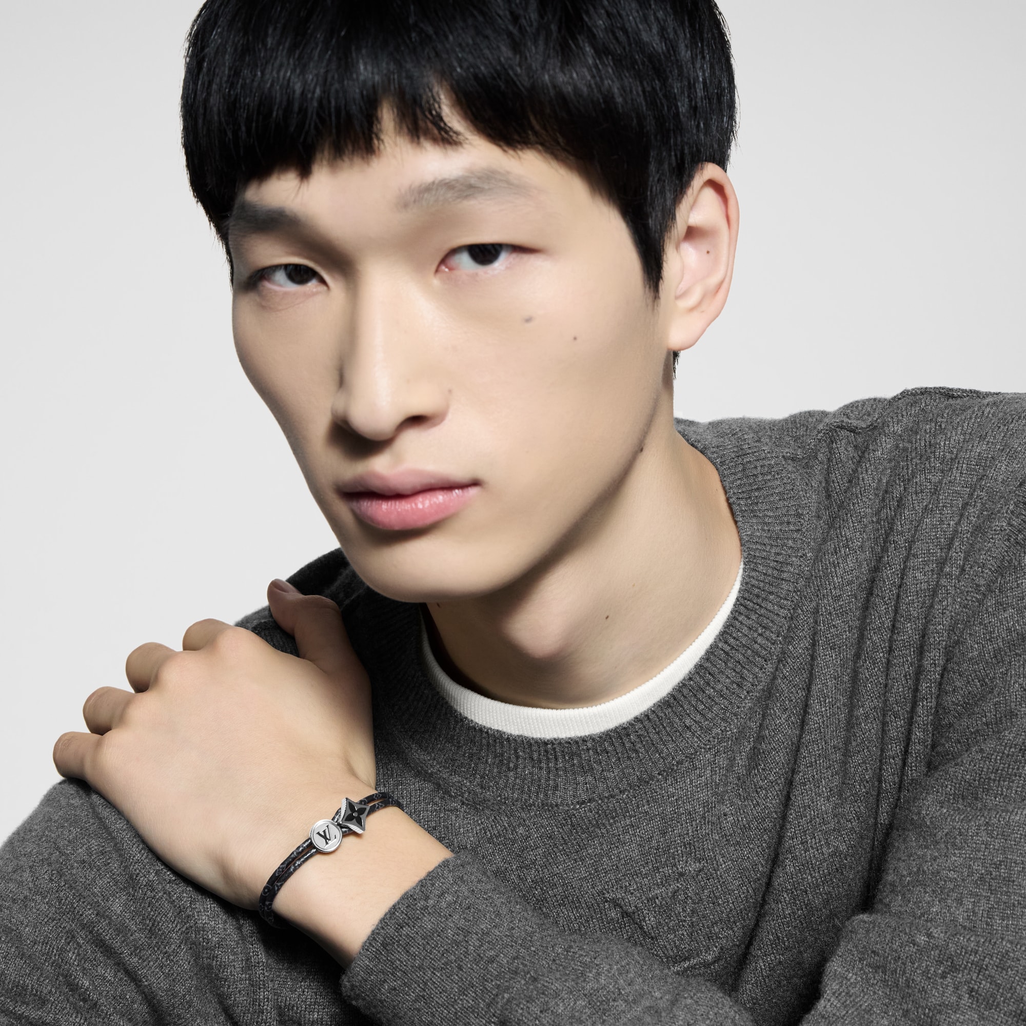 Pulsera Catch It Lona Monogram Eclipse Hombre Joyería Toda la bisutería | LOUIS VUITTON (Zoom de producto)