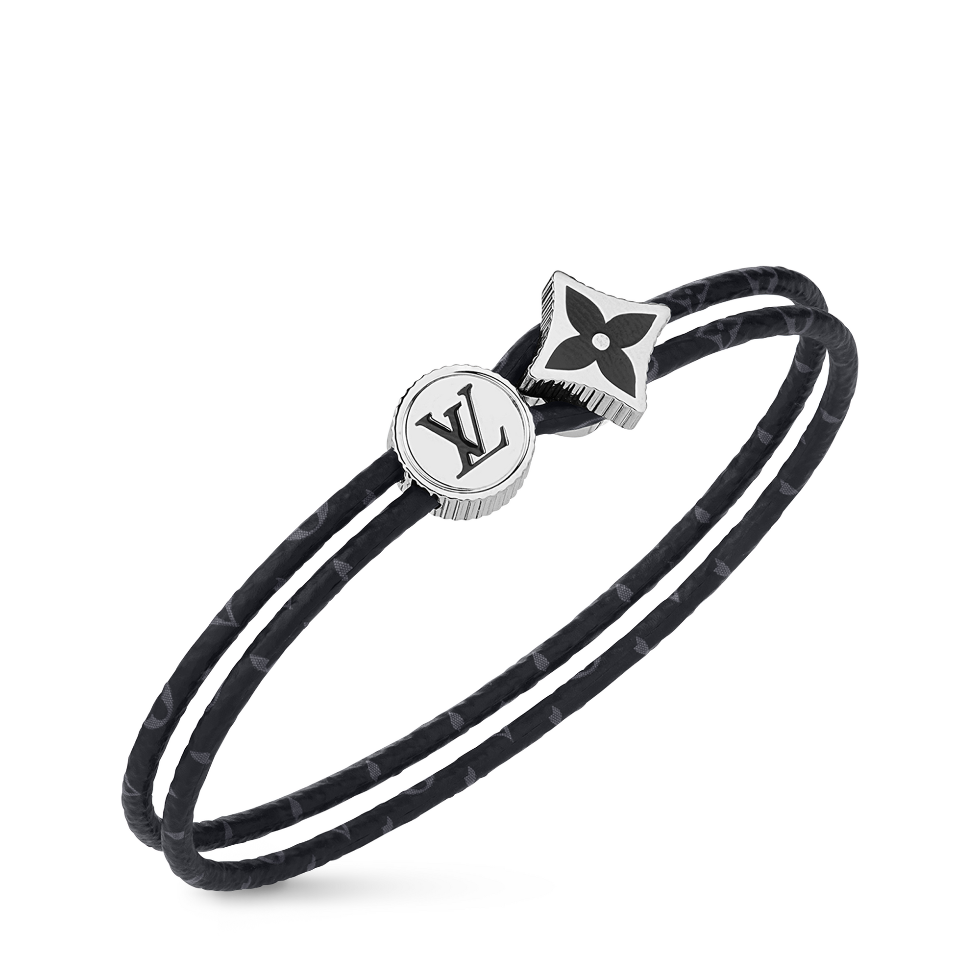 Pulsera Catch It Lona Monogram Eclipse Hombre Joyería Toda la bisutería | LOUIS VUITTON (Zoom de producto)