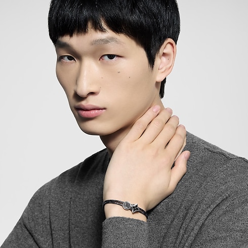 Pulsera Catch It Lona Monogram Eclipse Hombre Joyería Toda la bisutería | LOUIS VUITTON (Zoom de producto)