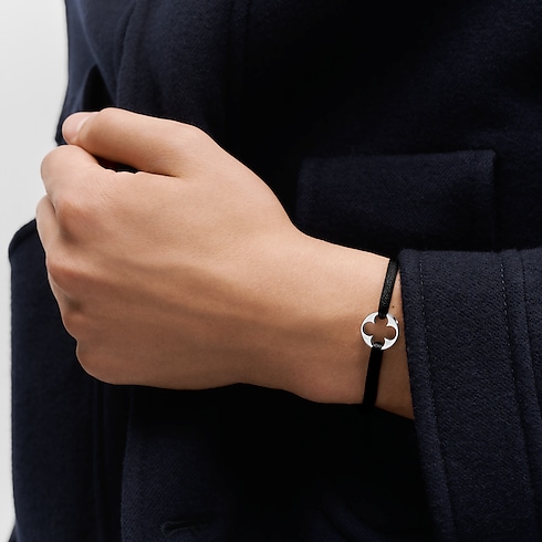 Pulsera con cordón Empreinte de oro blanco Joyería Categorías Joyería | LOUIS VUITTON (Zoom de producto)