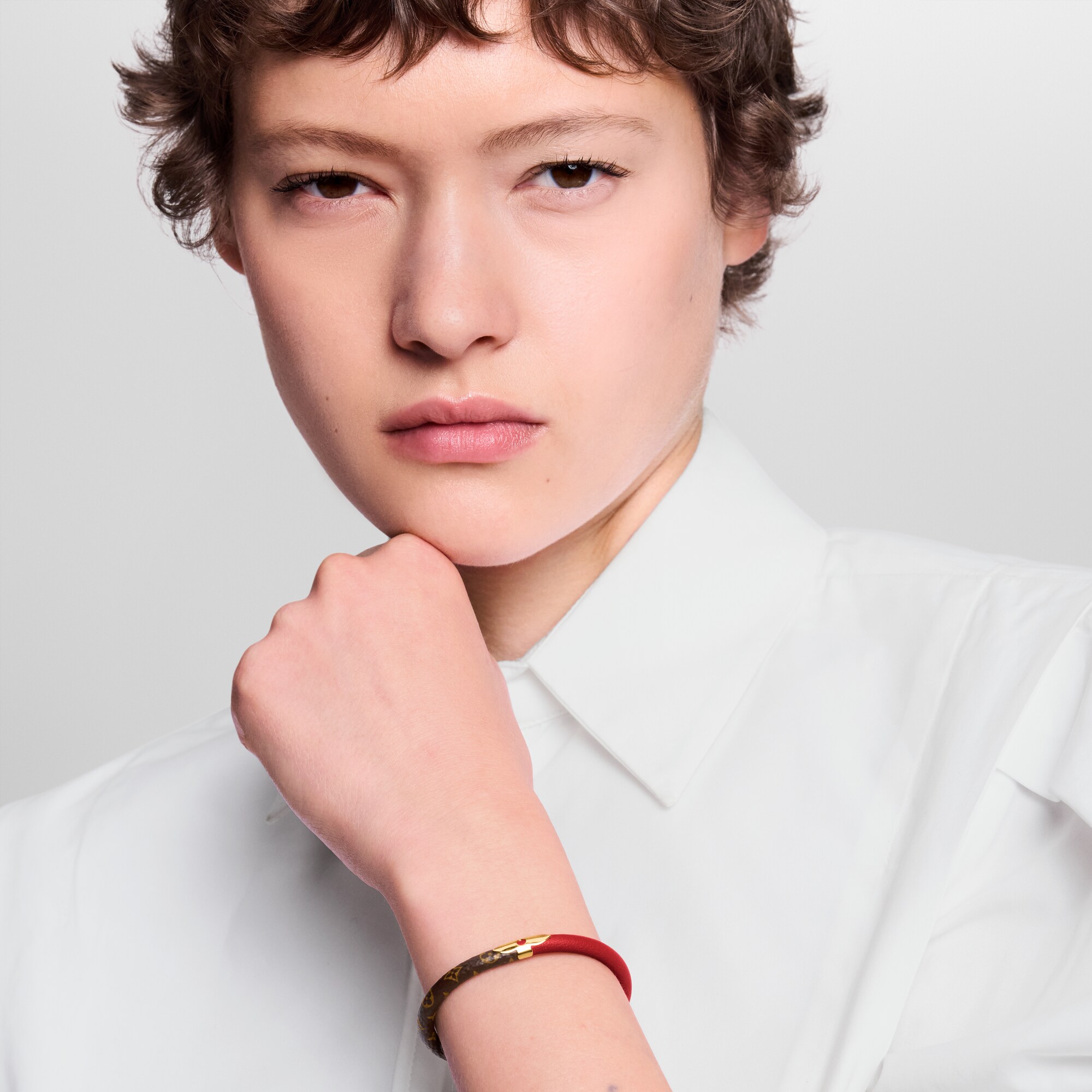 Pulsera Daily Confidential Lona Monogram Mujer Bisutería Toda la bisutería | LOUIS VUITTON (Zoom de producto)