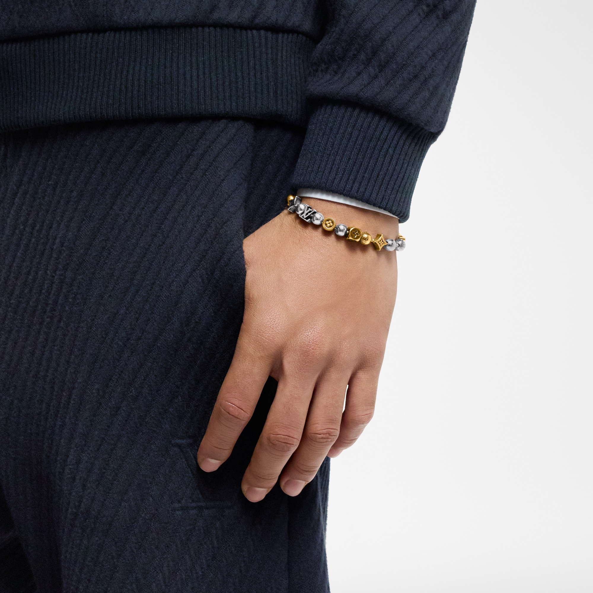 Pulsera Damier Party S00 Hombre Joyería Pulseras | LOUIS VUITTON (Zoom de producto)