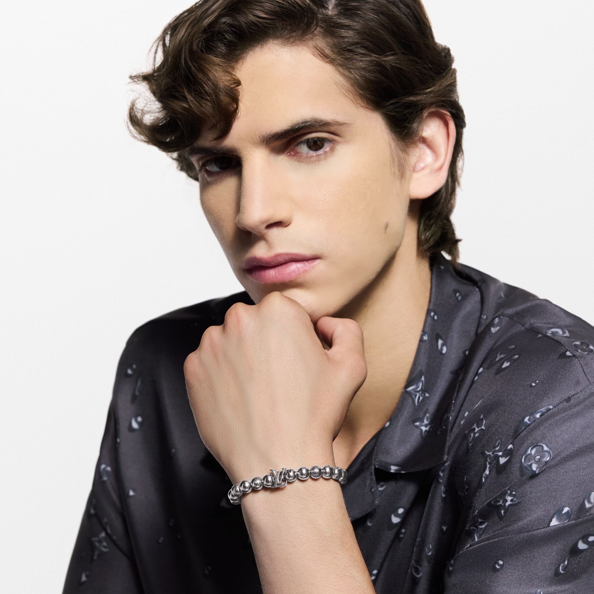 Pulsera Damier Staples Ball S00 Hombre Joyería Pulseras | LOUIS VUITTON (Zoom de producto)