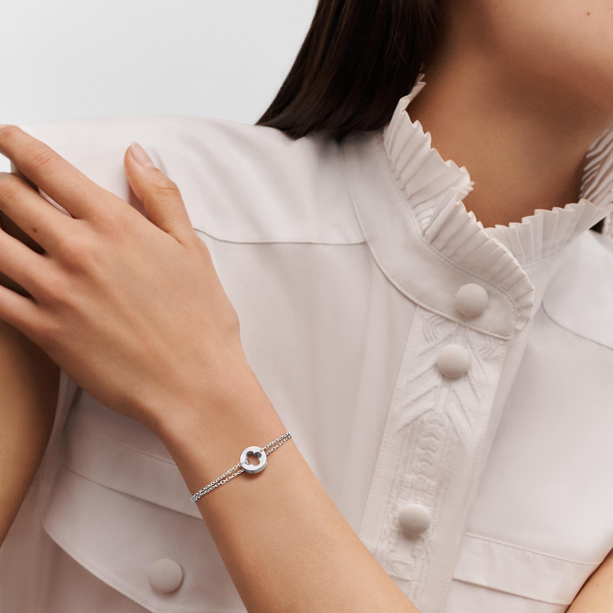 Pulsera De Cadena Empreinte De Oro Blanco  Joyería Categorías Joyería | LOUIS VUITTON (Zoom de producto)