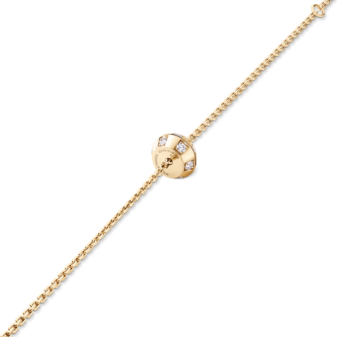 Pulsera de cadena Le Damier de Louis Vuitton de oro amarillo y diamantes Joyería Categorías Pulseras | LOUIS VUITTON (Zoom de producto)