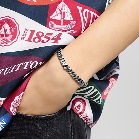 Pulsera de cadena LV Club S00 Hombre Joyería Pulseras | LOUIS VUITTON (Zoom de producto)