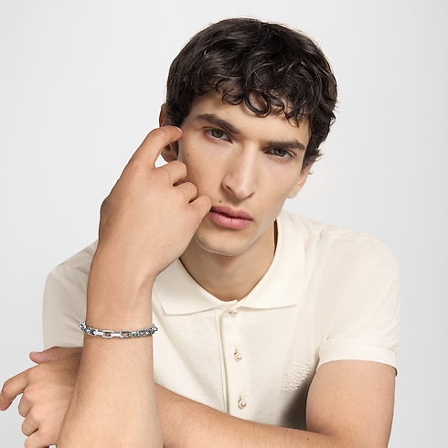 Pulsera de cadena Mini Monogram S00 Hombre Joyería Pulseras | LOUIS VUITTON (Zoom de producto)