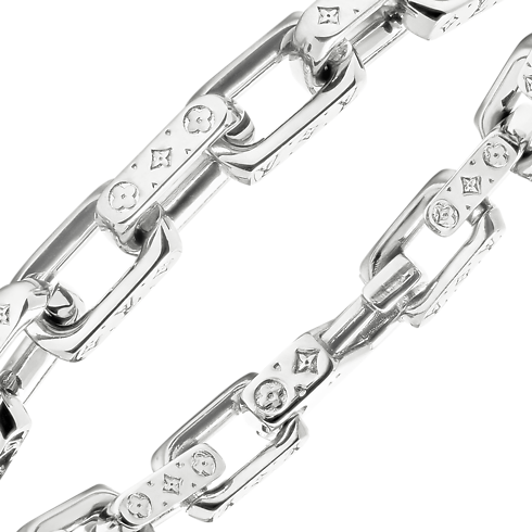 Pulsera de cadena Mini Monogram S00 Hombre Joyería Pulseras | LOUIS VUITTON (Zoom de producto)