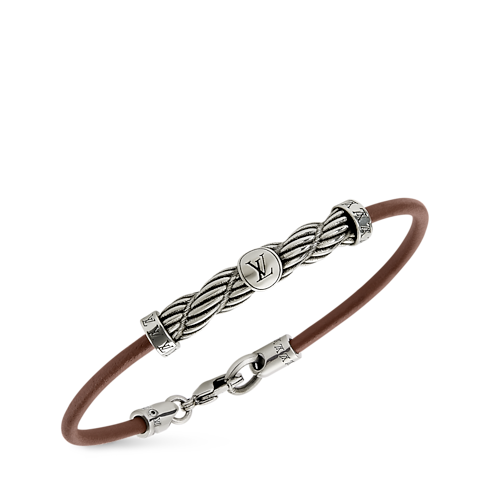 Pulsera de piel LV Braids Otros pieles Hombre Accesorios Todos los accesorios | LOUIS VUITTON (Zoom de producto)