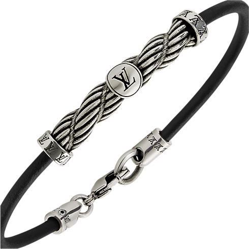 Pulsera de piel LV Braids Otros pieles Hombre Accesorios Todos los accesorios | LOUIS VUITTON (Zoom de producto)