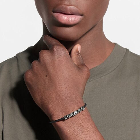Pulsera de piel LV Braids Otros pieles Hombre Accesorios Todos los accesorios | LOUIS VUITTON (Zoom de producto)