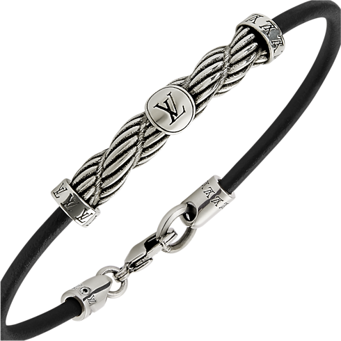 Pulsera de piel LV Braids Otros pieles Hombre Accesorios Todos los accesorios | LOUIS VUITTON (Zoom de producto)
