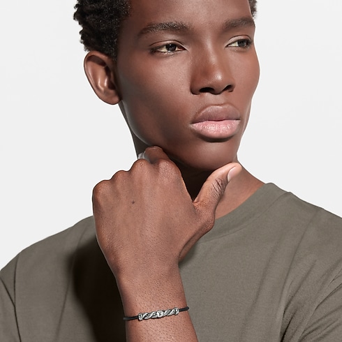 Pulsera de piel LV Braids Otros pieles Hombre Accesorios Todos los accesorios | LOUIS VUITTON (Zoom de producto)