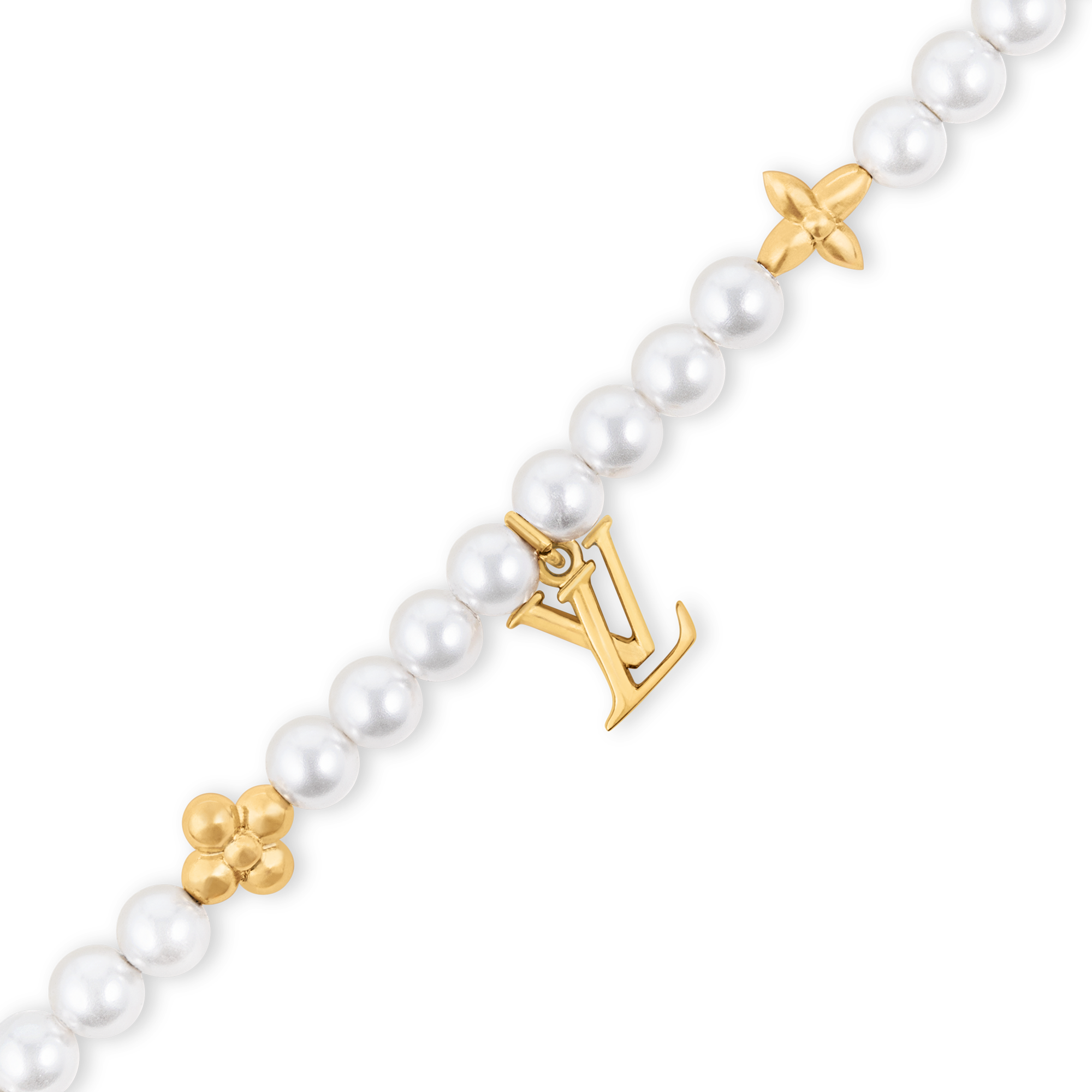 Pulsera de tobillo My LV Pearl S00 Mujer Bisutería Toda la bisutería | LOUIS VUITTON (Zoom de producto)