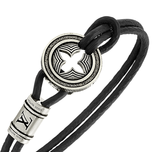 Pulsera en piel LV Tic Tac Toe Hombre Accesorios Todos los accesorios | LOUIS VUITTON (Zoom de producto)
