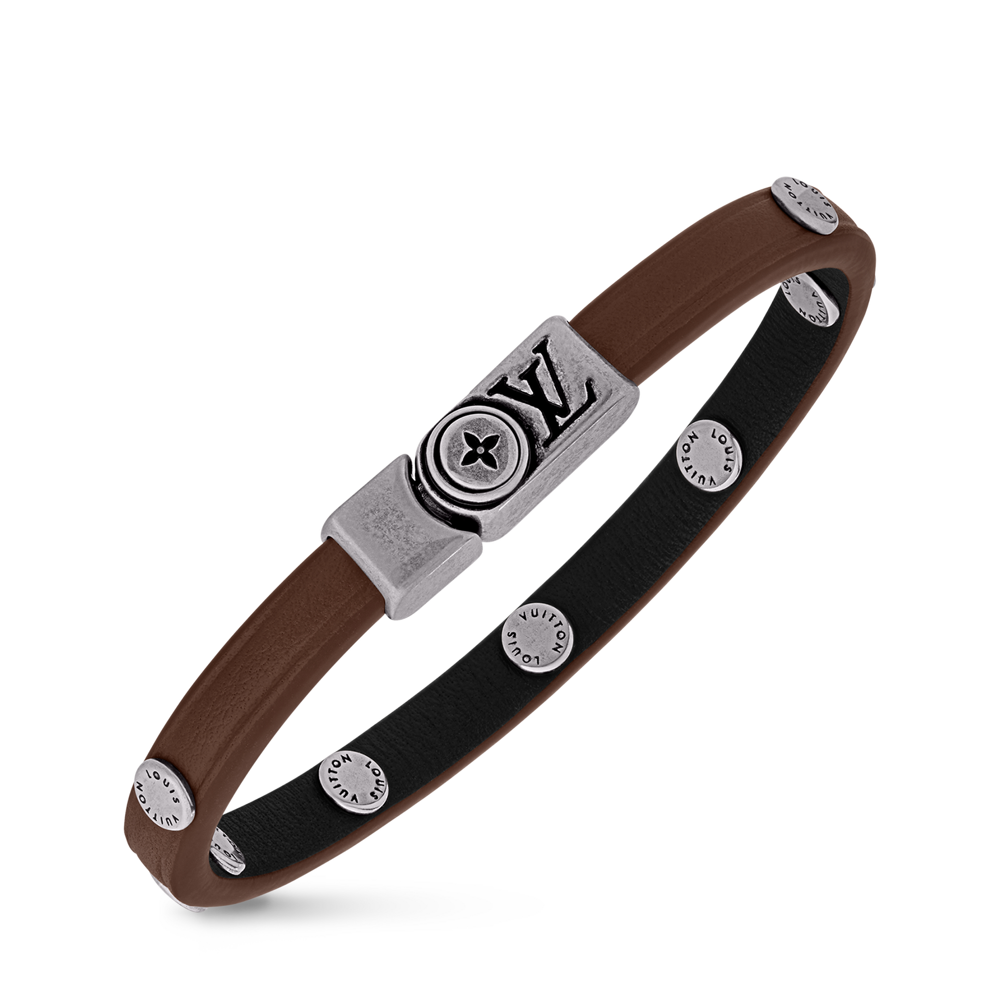 Pulsera Flower Edge Stud  Hombre Joyería Pulseras | LOUIS VUITTON (Zoom de producto)