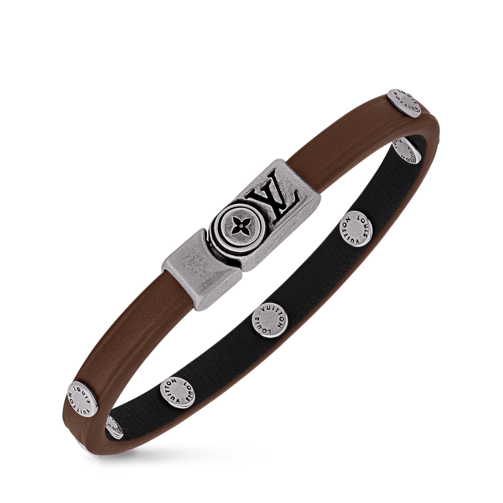 Pulsera Flower Edge Stud  Hombre Joyería Pulseras | LOUIS VUITTON (Zoom de producto)