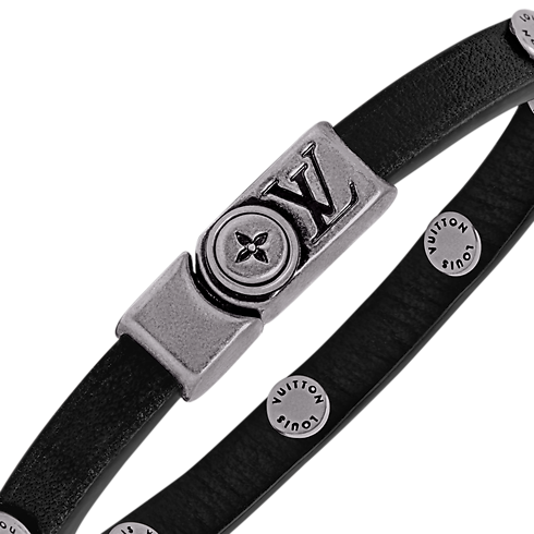 Pulsera Flower Edge Stud Hombre Joyería Pulseras | LOUIS VUITTON (Zoom de producto)
