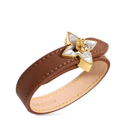 Pulsera Flower Lock Mujer Bisutería Toda la bisutería | LOUIS VUITTON (Zoom de producto)
