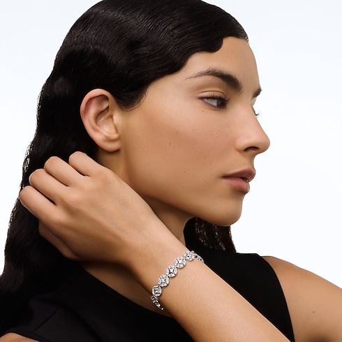 Pulsera Galaxie de oro blanco y diamantes Les Extraordinaires Joyería Pulseras | LOUIS VUITTON (Zoom de producto)